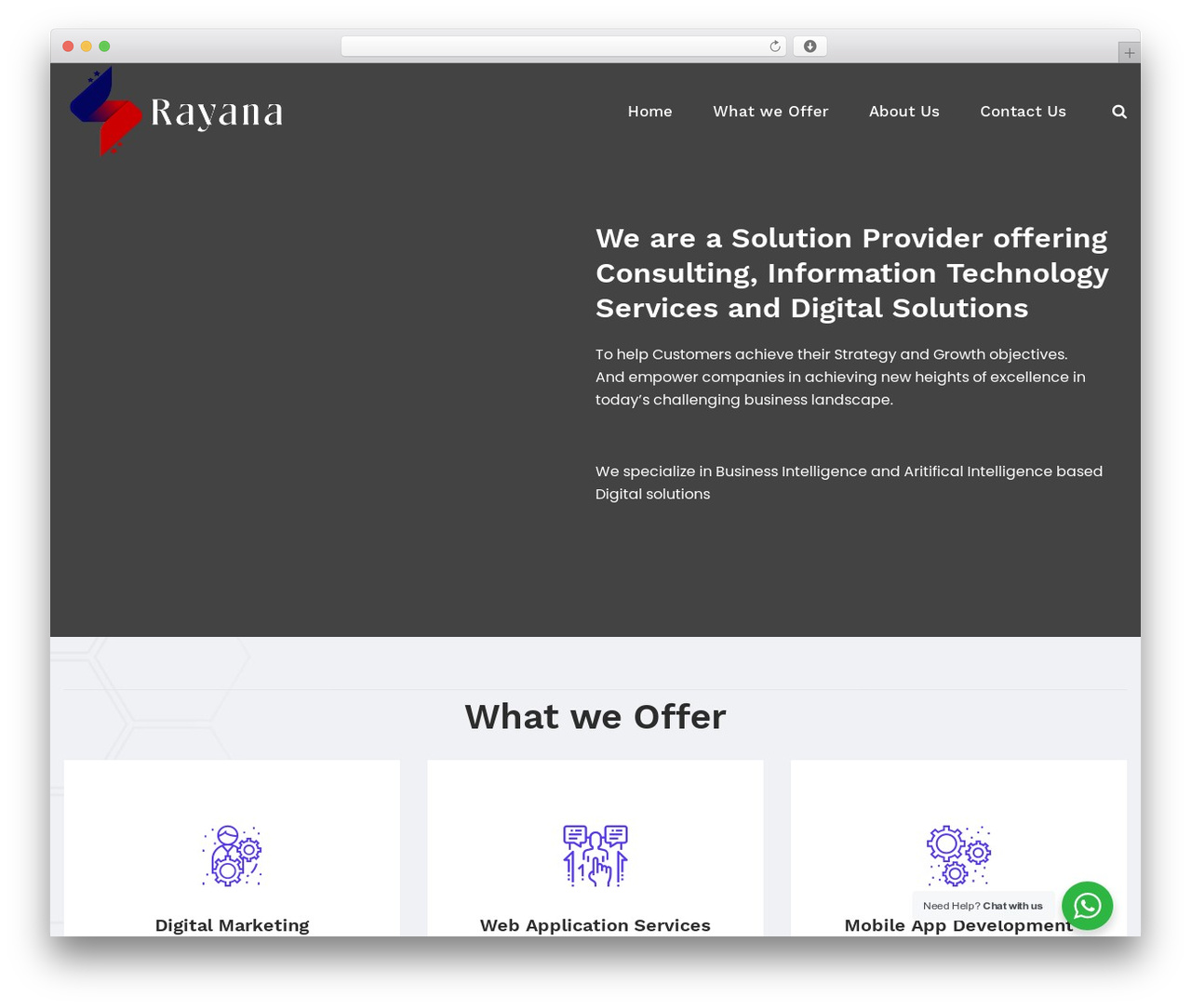Theme WordPress Intech - rayanaspark.com