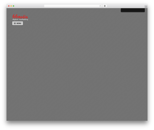 Themify Fullscreen theme WordPress - 66media.de