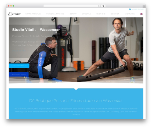 WordPress theme Page Builder Framework - studio-vitafit.nl