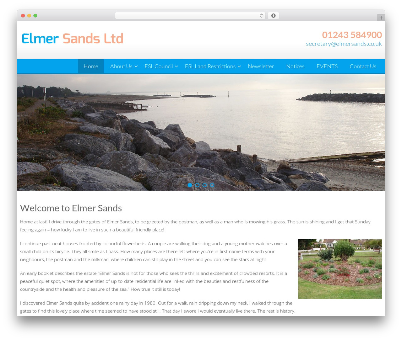 AccessPress Lite WordPress theme - elmersands.co.uk