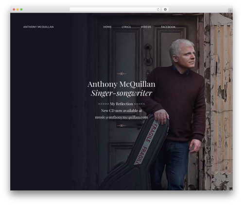 FWRD WordPress theme - anthonymcquillan.com