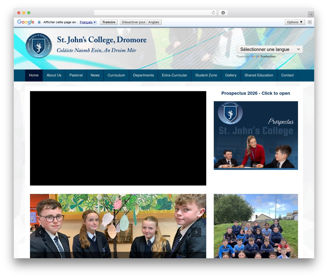 GeneratePress WordPress theme - stjohnsdromore.com