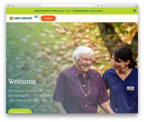 Hello Elementor WordPress theme - hbh.org.nz