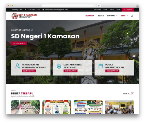 WordPress theme Edunia - sdnegeri1kamasan.sch.id