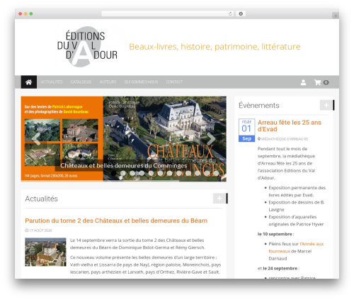 6temflex WordPress theme - editionvaldadour.com