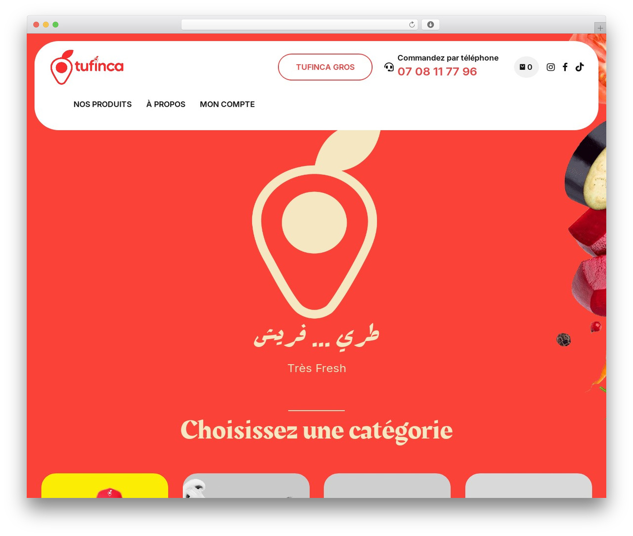 Best WordPress theme Eatsy - tufinca.ma