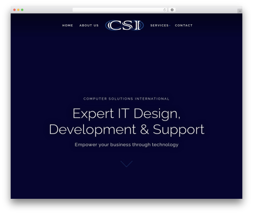 Computer Solutions International WordPress theme - csiafrica.net