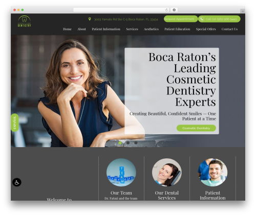 DoctorGenius Framework WordPress website theme - regencycourtdentistry.com