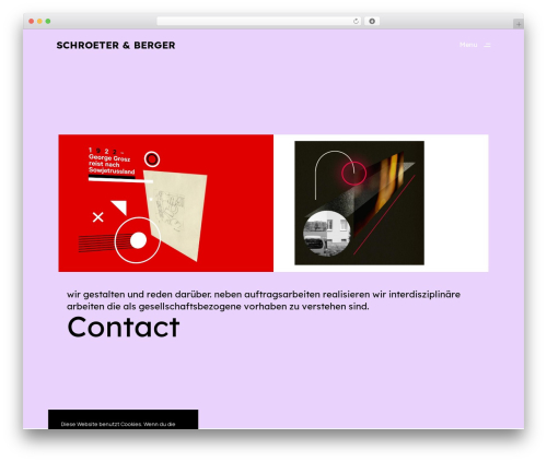 Mogi best WordPress theme - schroeterundberger.de