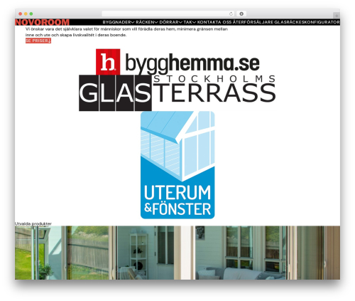 Theme WordPress G-Theme - novoroom.se