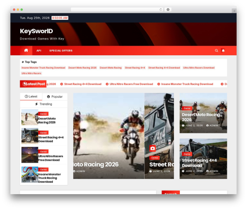 Theme WordPress Newstack - keyscrackworld.com Theme WordPress Newstack - keyscrackworld.com