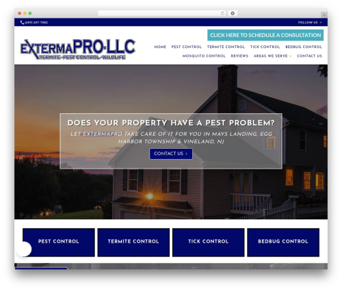 Beacon Theme WordPress theme - extermapro.com