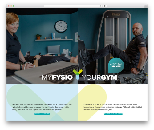 Beaver Builder Theme WordPress theme - myfysioyourgym.nl