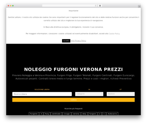 Directory Theme WordPress theme - noleggioveronafurgoni.it