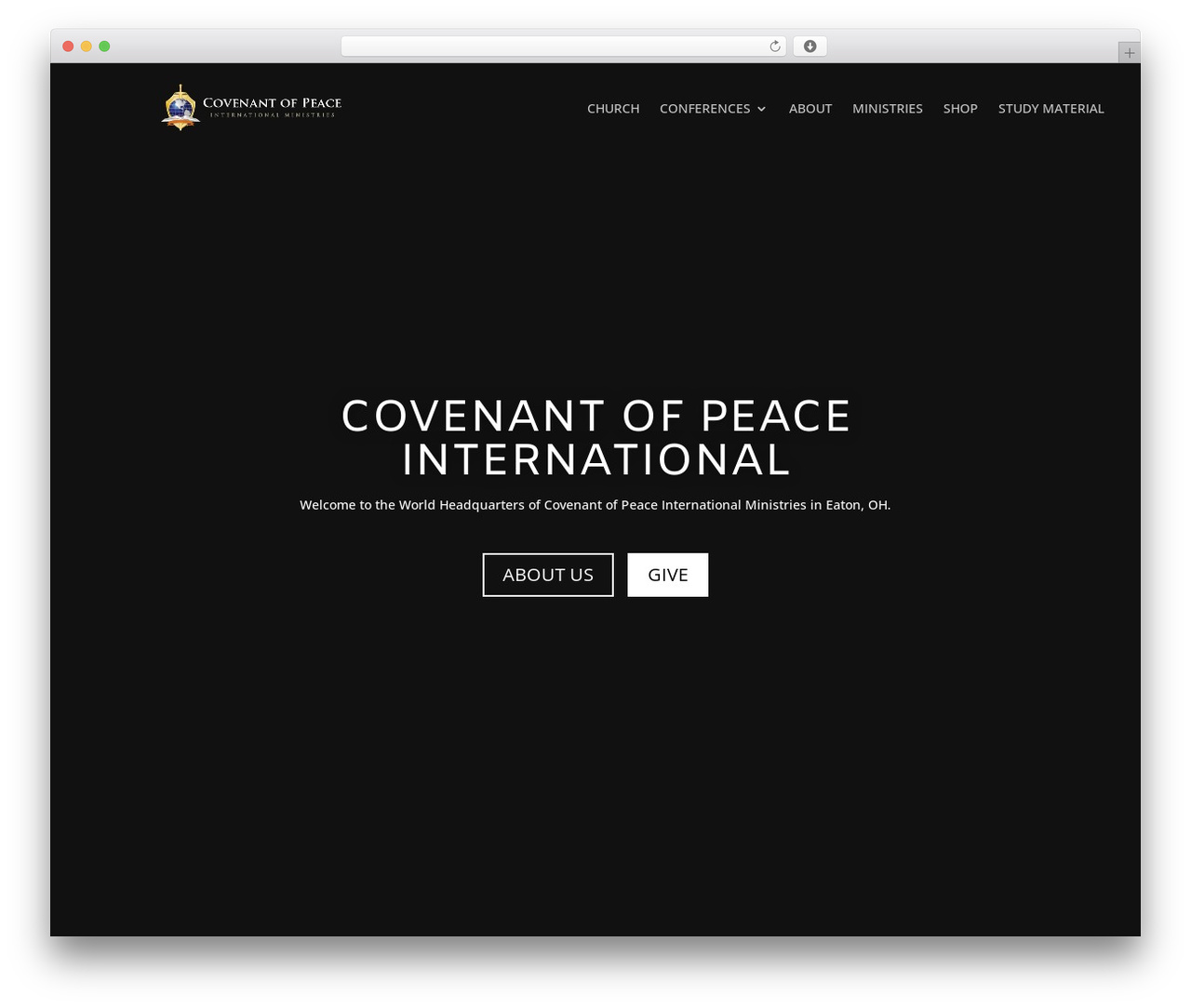 Divi WordPress theme - copiministries.org