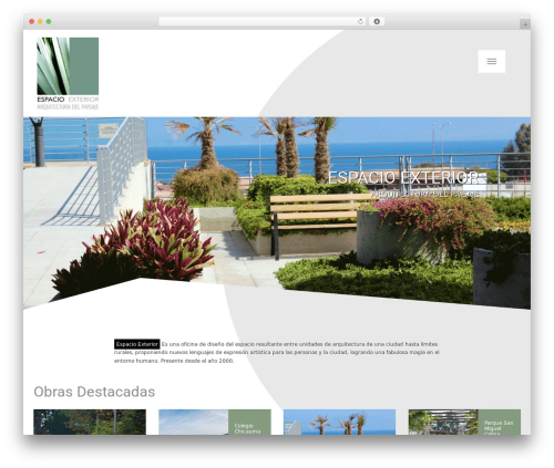 espacio WordPress theme - espacioexterior.cl