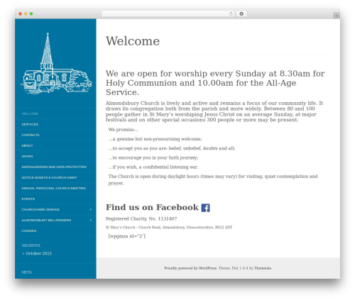 Simple google icalendar widget WordPress plugin - almondsburychurch.org.uk