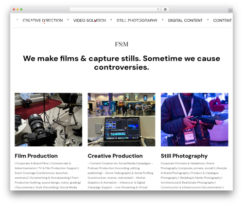 Haru frames WordPress plugin - farsouthmedia.com