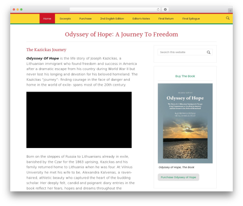 Multimanager wp WordPress plugin - odysseyofhopethebook.com