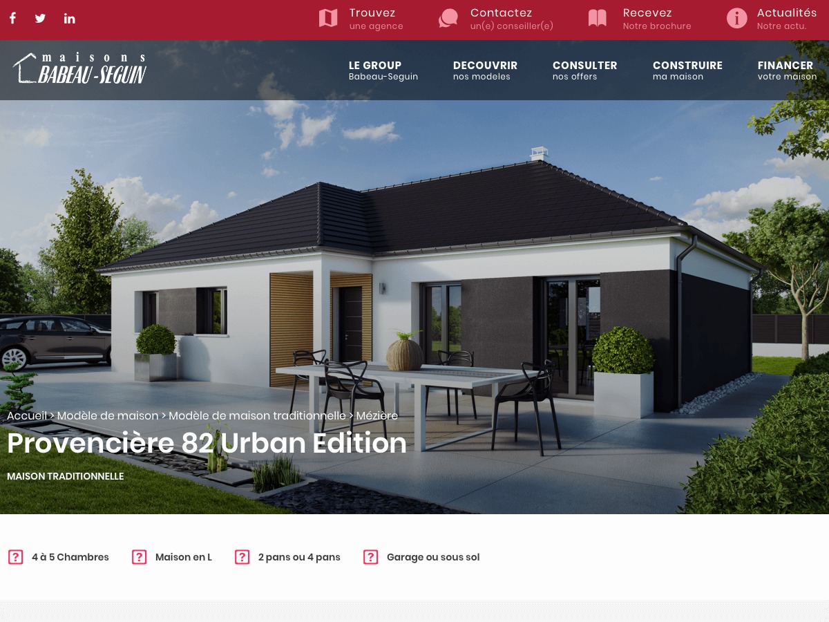 New Babeau Seguin WordPress theme design New Babeau Seguin WordPress theme design