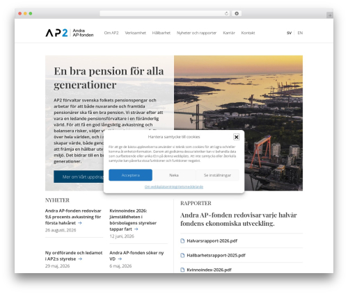 The Sceleton theme WordPress theme - ap2.se