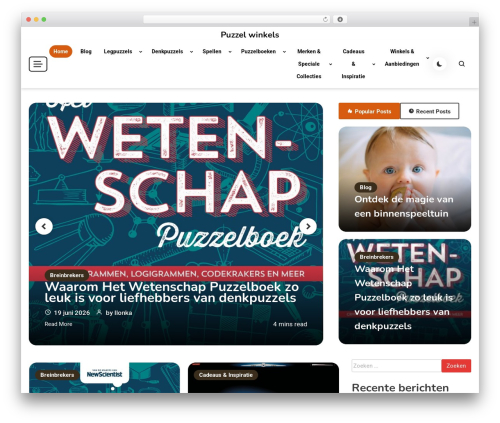 Theme WordPress Articlewave - puzzel-winkels.nl Theme WordPress Articlewave - puzzel-winkels.nl