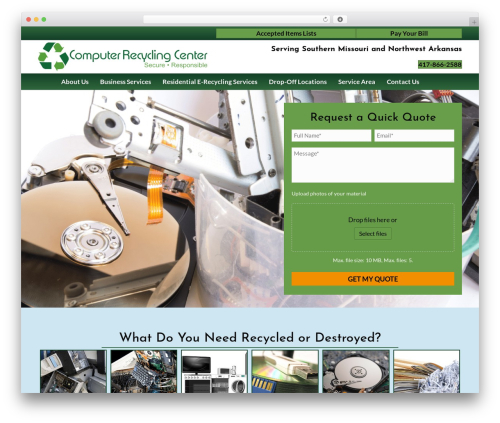 Theme WordPress Beaver Builder Theme - computerrecyclingcenter.com