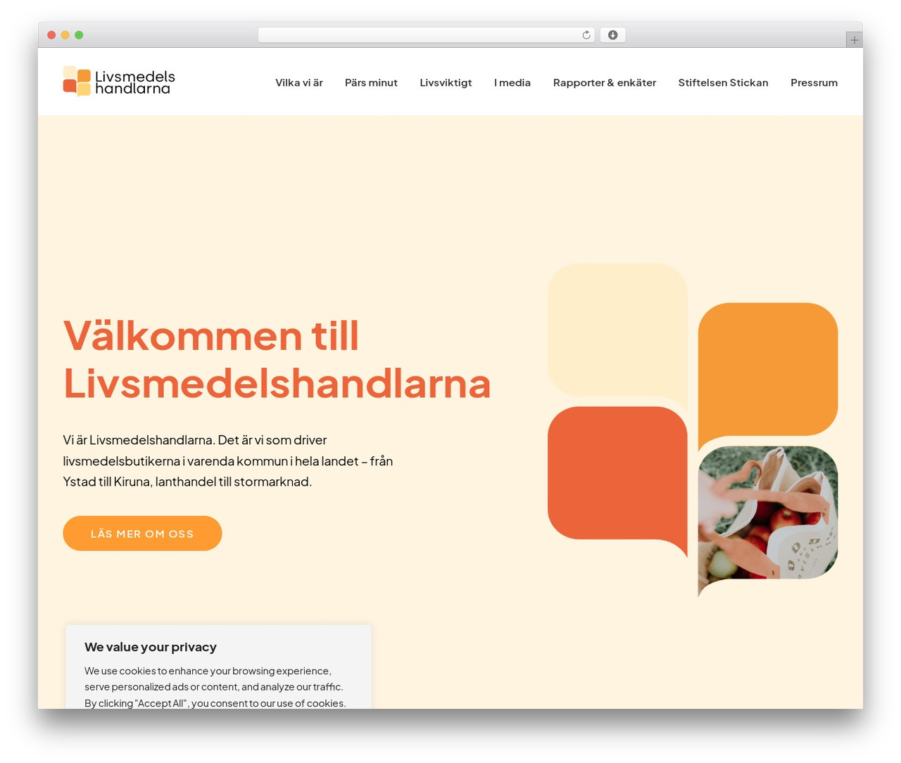 Uncode theme WordPress - livsmedelshandlarna.se