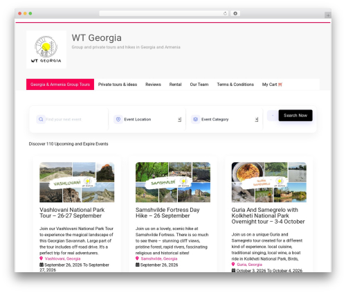 Eventin pro WordPress plugin - wtgeorgia.com