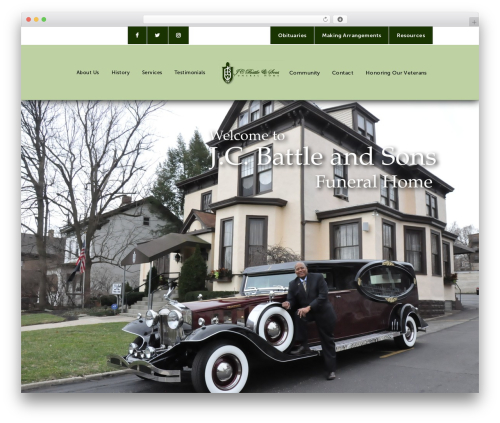 WordPress theme Conall - jcbattleandsons.com