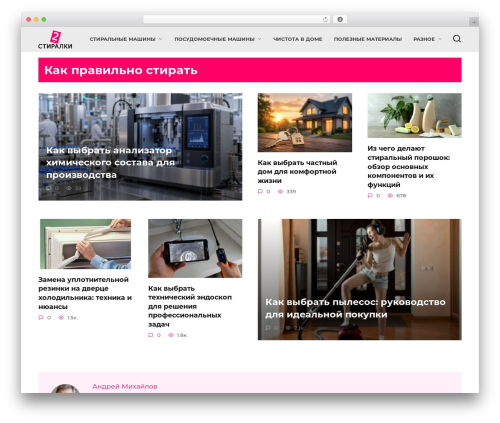 Expert review WordPress plugin - 2stiralki.ru