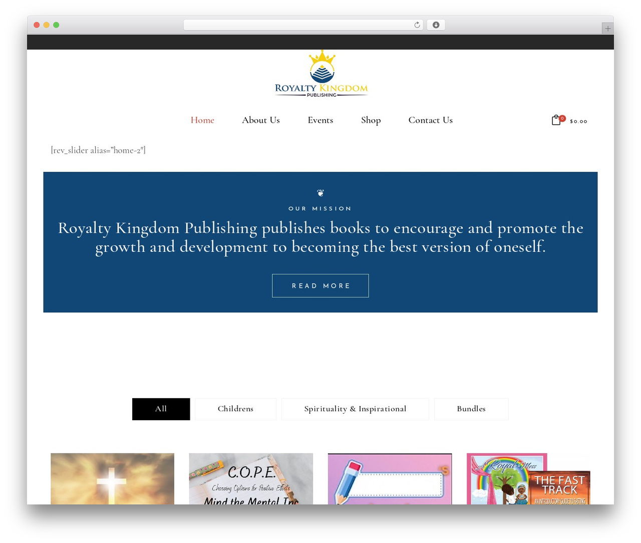 ChapterOne WordPress theme - royaltykingdompublishing.com ChapterOne WordPress theme - royaltykingdompublishing.com