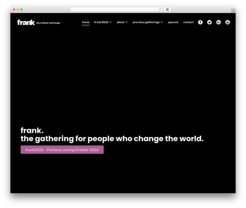 frank_Stackable_child WordPress theme - frankgathering.org