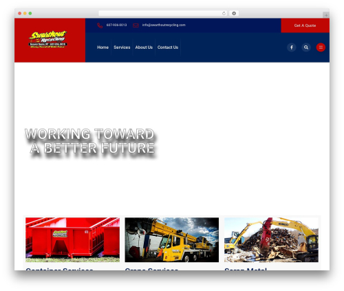 Konstro WordPress theme - swarthoutrecycling.com