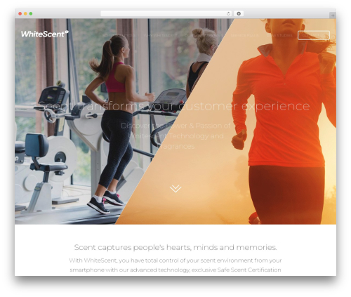Theme WordPress Scentflow - whitescent.com