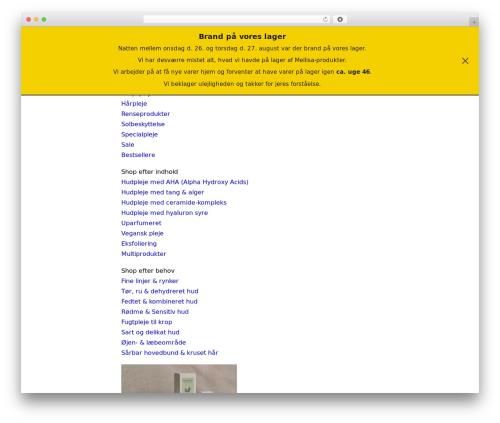 Woocommerce profitmetrics WordPress plugin - mellisa.dk