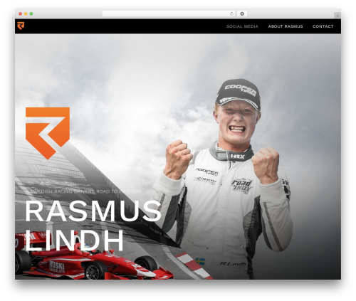 WordPress theme Profil46 - rasmuslindhracing.com
