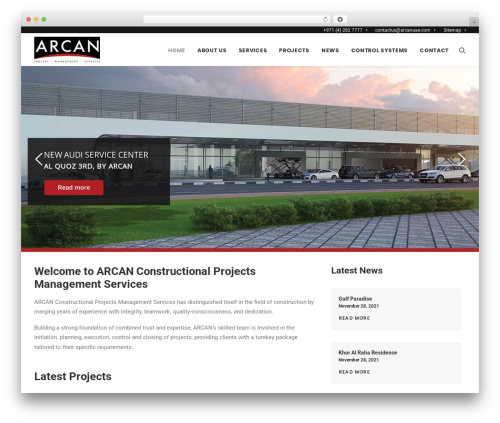 Uncode core WordPress plugin - arcanuae.com