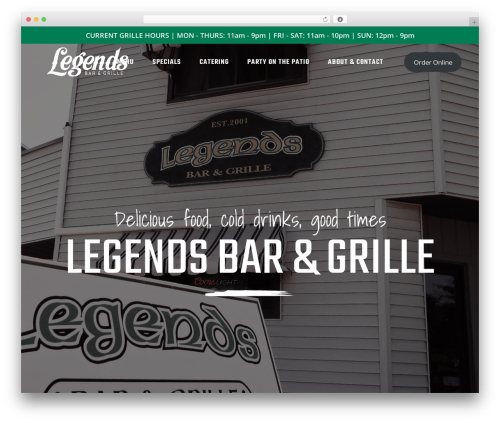 Brewski restaurant WordPress plugin - legendsintheheights.com