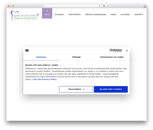 Clinico WordPress theme - studiodentisticoacilia.com