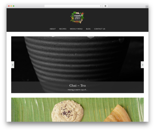 Cuisine WordPress theme - masalaplate.com
