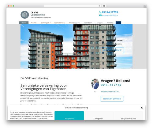 Divi theme WordPress - vve-verzekeringscollectief.nl
