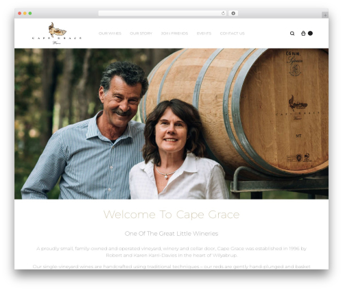 Wp hummingbird WordPress plugin - capegracewines.com.au