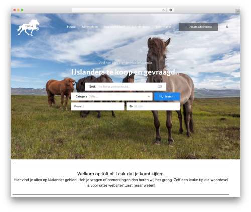 Lisfinity WordPress theme - tolt.nl