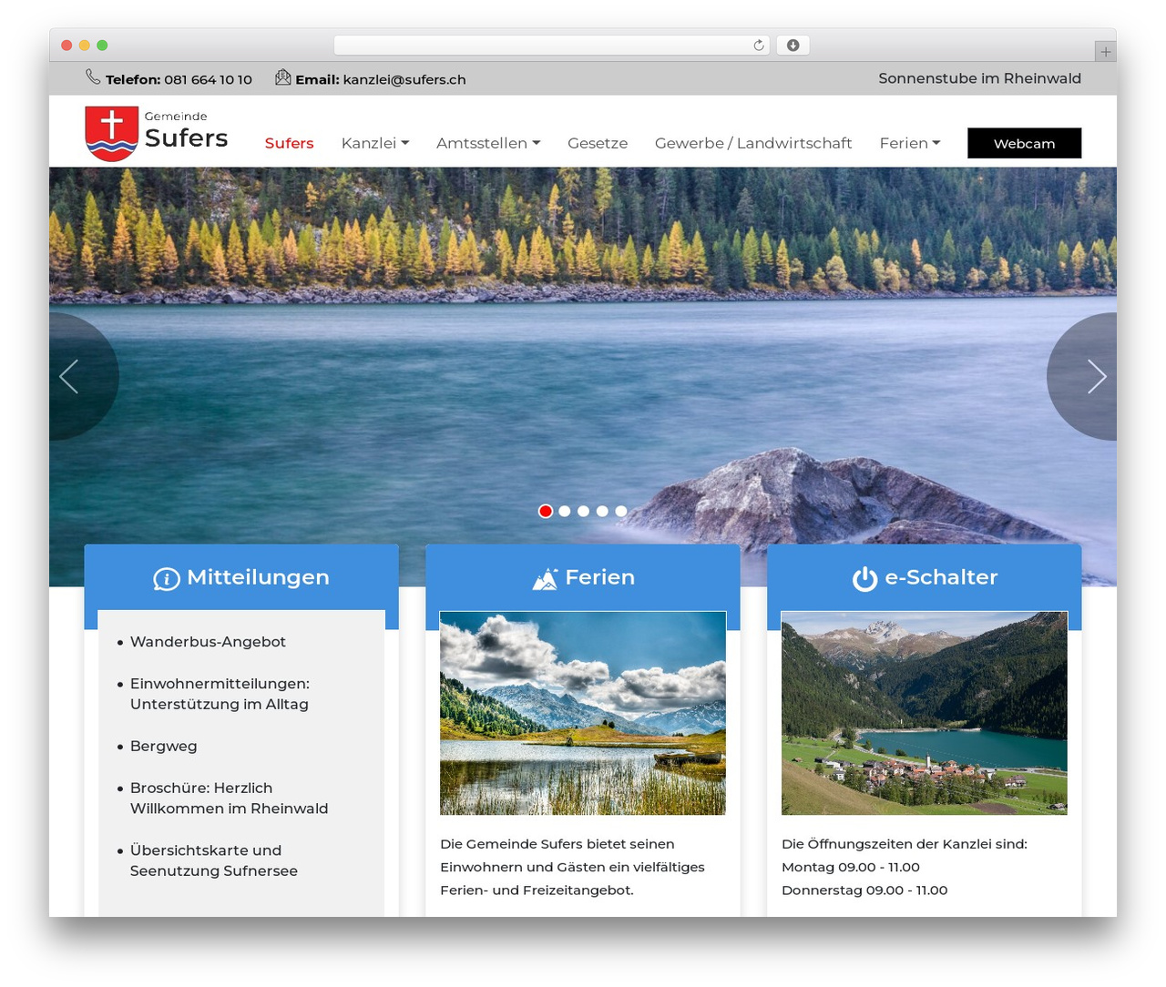 Sufers theme WordPress - sufers.ch
