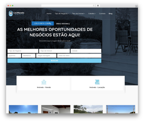 WordPress theme Adifier - caiomacedo.com.br