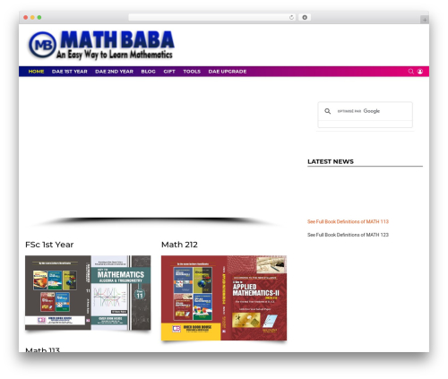 Comment ace WordPress plugin - mathbaba.com