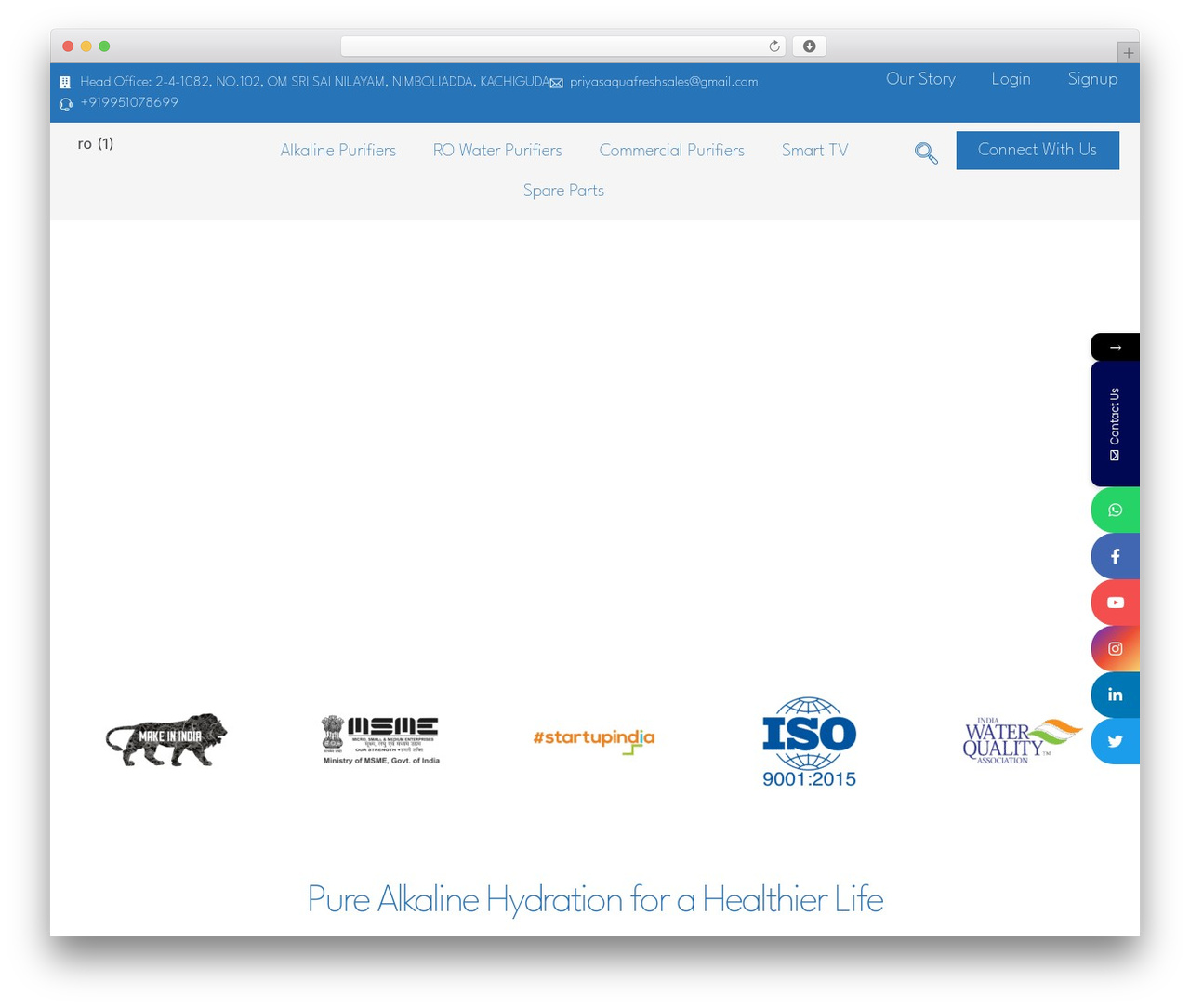 WordPress theme Hello Elementor - priyasaquafresh.com