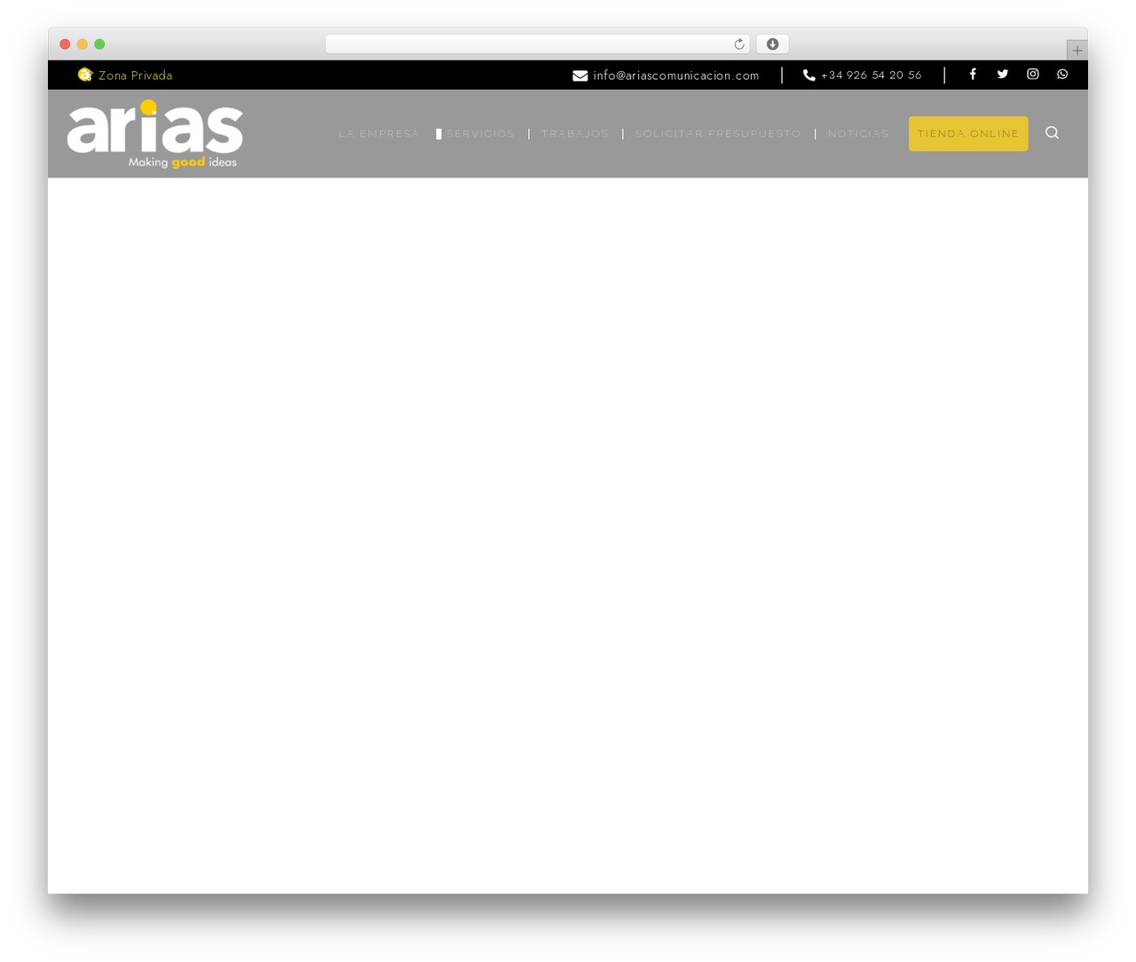 WordPress theme Razzi - ariascomunicacion.com WordPress theme Razzi - ariascomunicacion.com
