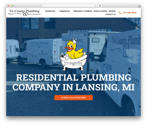 WordPress theme Reach Local - tricountyplumbinginc.com